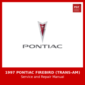 1997 Pontiac Firebird (Trans-Am) OEM Factory Repair Manual