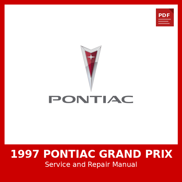 1997 Pontiac Grand Prix OEM Factory Repair Manual