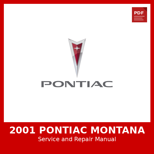 2001 Pontiac Montana OEM Factory Repair Manual