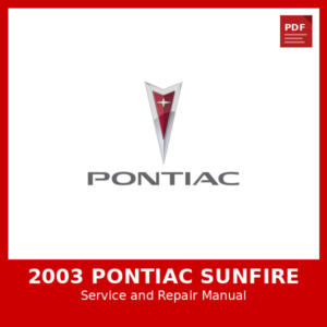 2003 Pontiac Sunfire OEM Factory Repair Manual