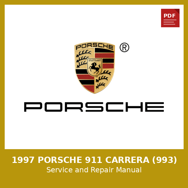 1997 Porsche 911 Carrera (993) OEM Factory Repair Manual