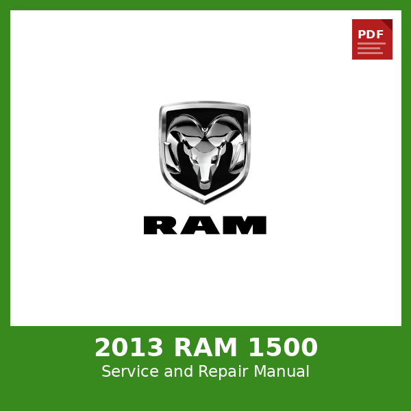 2013 Ram 1500 OEM Factory Repair Manual