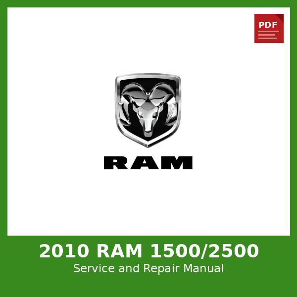 2010 Ram 1500/2500 OEM Factory Repair Manual