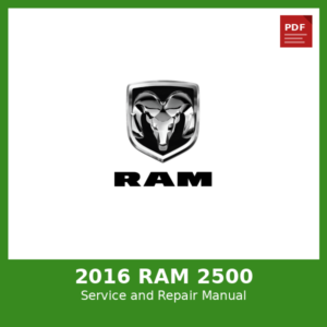 2016 RAM 2500 OEM Factory Repair Manual