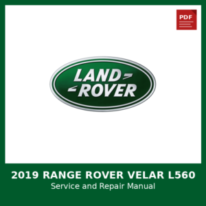 2019 Range Rover Velar L560 OEM Factory Repair Manual