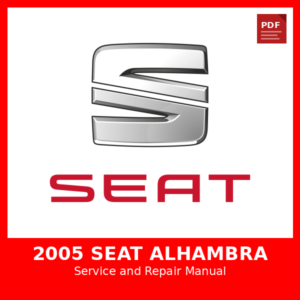 2005 SEAT Alhambra OEM Factory Repair Manual