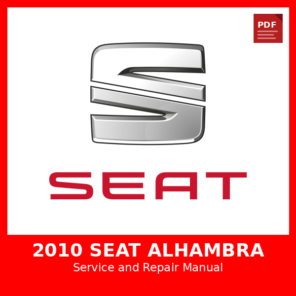 2010 SEAT Alhambra OEM Factory Repair Manual