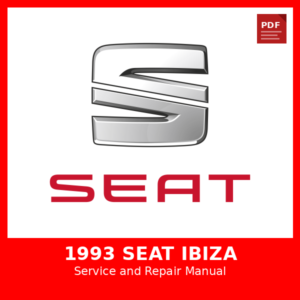 1993 SEAT Ibiza OEM Factory Repair Manual