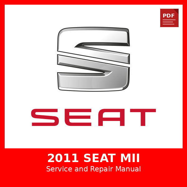 2011 SEAT Mii OEM Factory Repair Manual