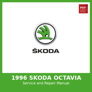 1996 Skoda Octavia OEM Factory Repair Manual
