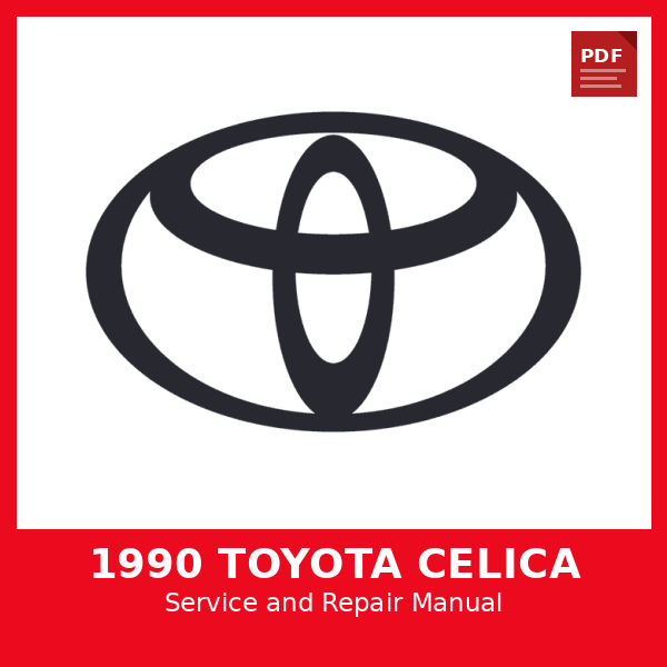 1990 Toyota Celica OEM Factory Repair Manual