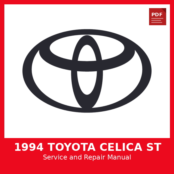 1994 Toyota Celica ST OEM Factory Repair Manual