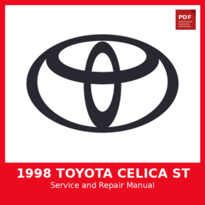 1998 Toyota Celica ST OEM Factory Repair Manual