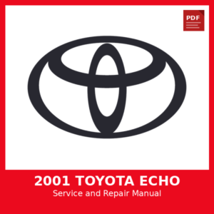 2001 Toyota Echo OEM Factory Repair Manual