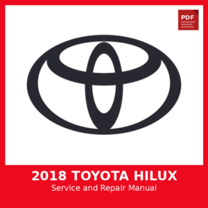 2018 Toyota Hilux OEM Factory Repair Manual