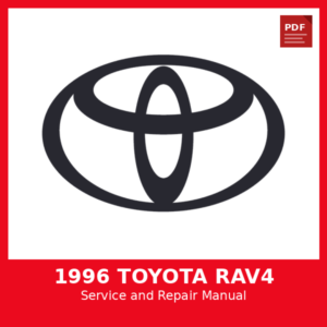 1996 Toyota RAV4 OEM Factory Repair Manual