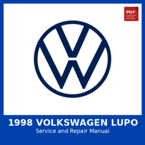1998 Volkswagen Lupo OEM Factory Repair Manual
