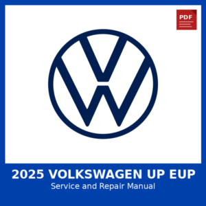 2025 Volkswagen Up Eup OEM Factory Repair Manual